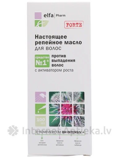 Elfa Репейное масло для волос, 100 мл | internetaptieka.lv