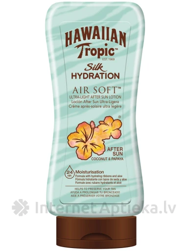 Hawaiin Tropic Päevitusjärgne emulsioon Silk, 180 ml | internetaptieka.lv