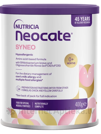 Neocate Infant Syneo, 400 g | internetaptieka.lv