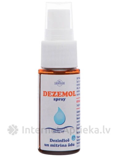 Dr.Leopolds DEZEMOL sprei desinfitseerib ja niisutab nahka, 20 ml | internetaptieka.lv