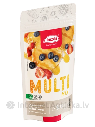 Incola безглютеновая мука mix, 500 г | internetaptieka.lv