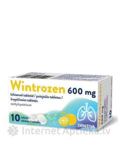 Wintrozen 600 mg, 10 таблеток | internetaptieka.lv