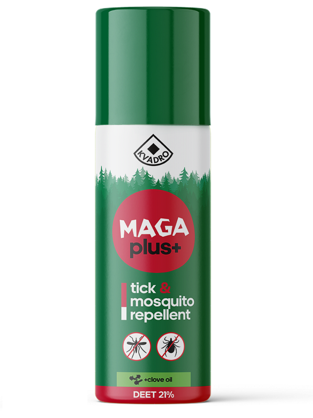 MAGA PLUS+ DEET 21% līdzeklis pret