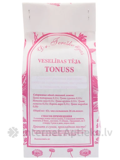 Dr.Tereško Veselības tēja Tonuss, 85 g | internetaptieka.lv