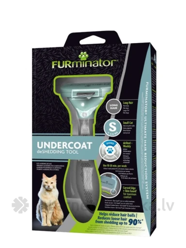 Furminator garspalvainiem kaķiem S | internetaptieka.lv