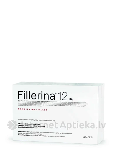 FILLERINA 12HA дермокосметический набор филлеров. Интенсивность 5 | internetaptieka.lv