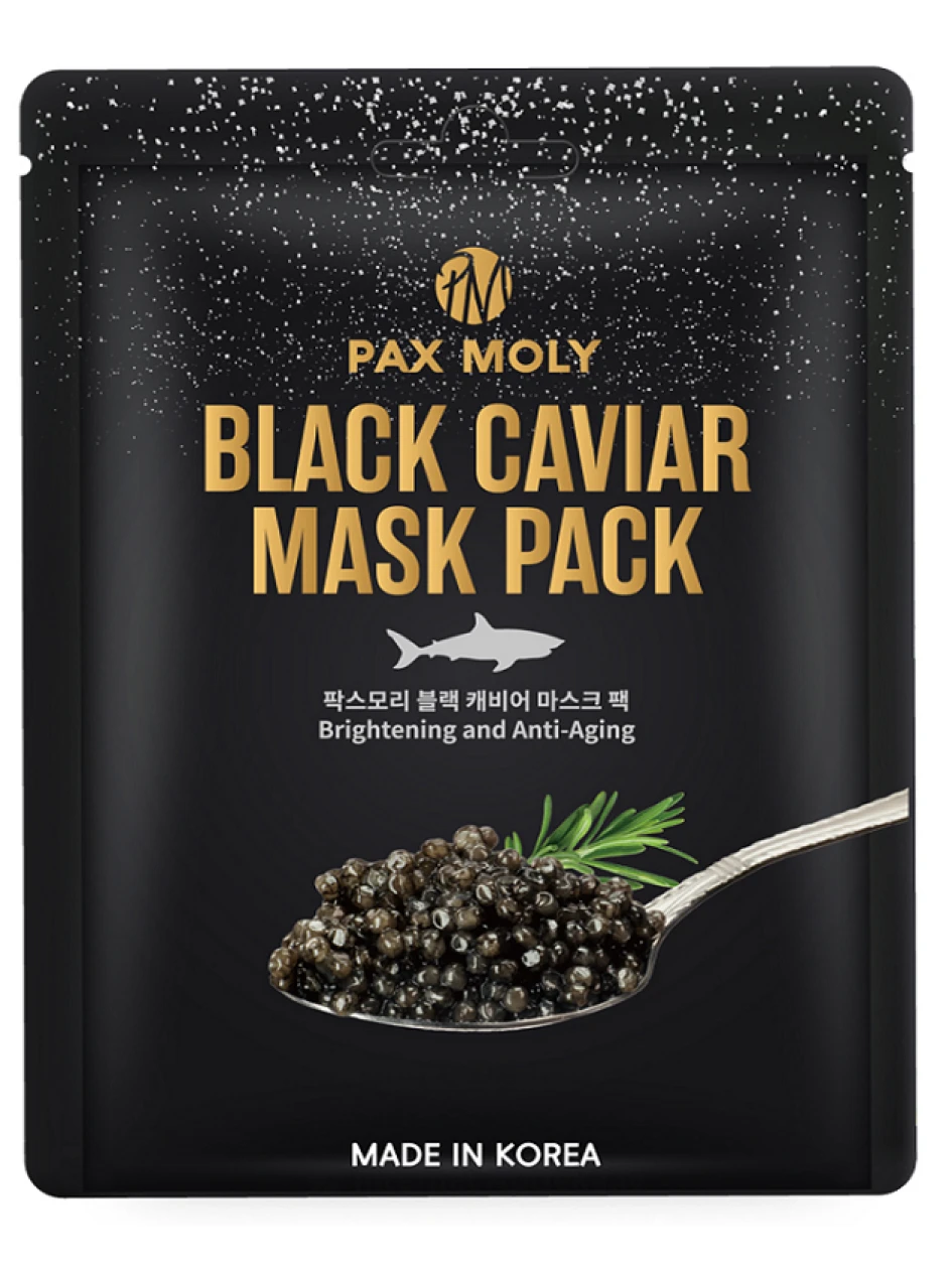 PAX MOLY Black Caviar näomask, 25 ml | internetaptieka.lv