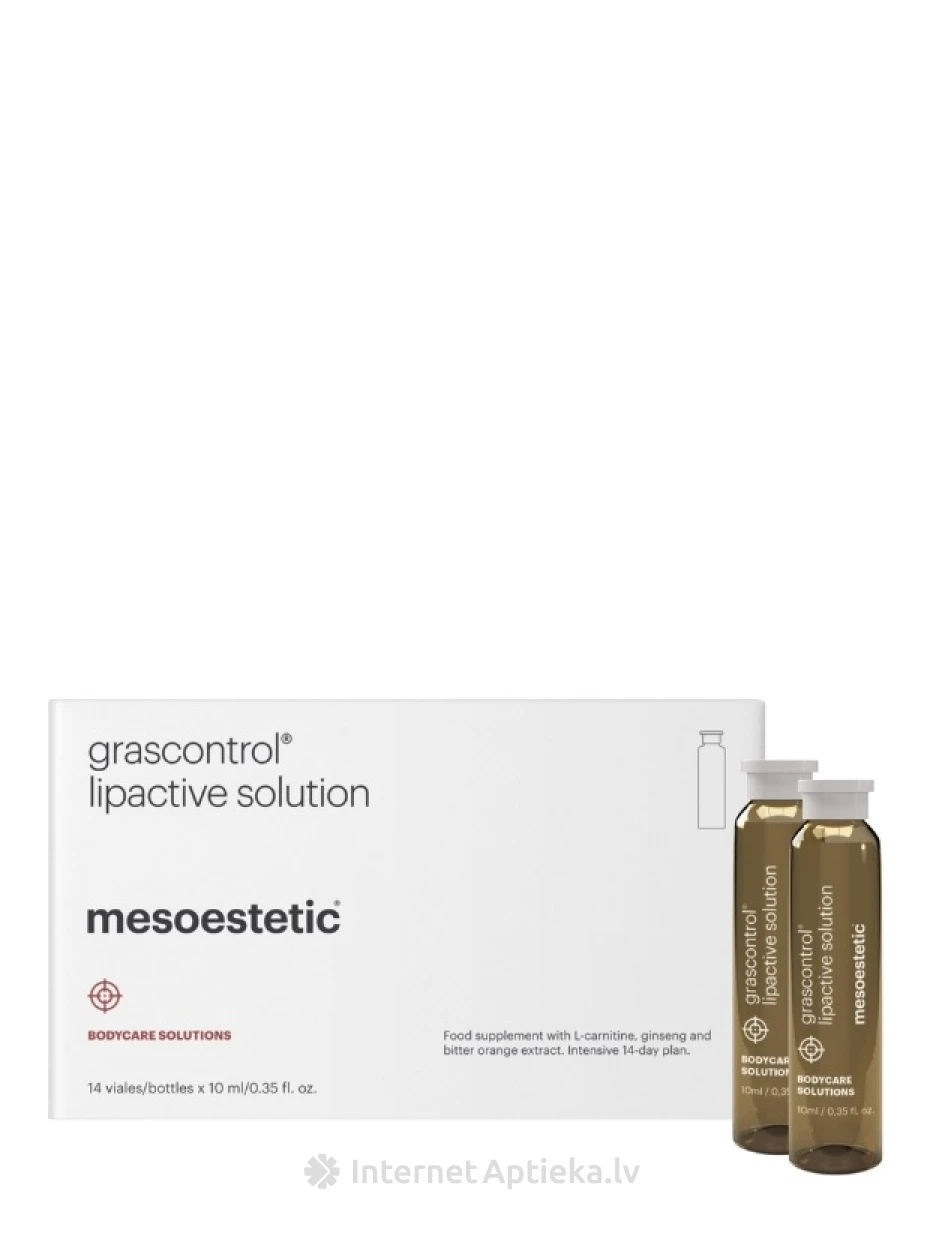 Grascontrol® lipactive solution mesoestetic®, 14 x 10 ml | internetaptieka.lv