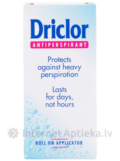 Driclor pretsviedru dezodorants, 20 ml | internetaptieka.lv