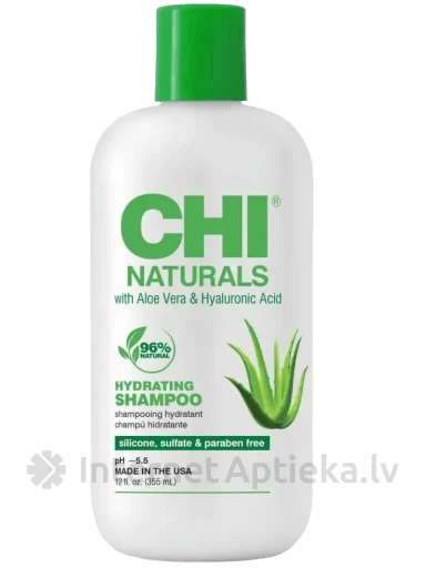CHI Naturals Hydrating Shampoo Увлажняющий шампунь, 355 мл | internetaptieka.lv
