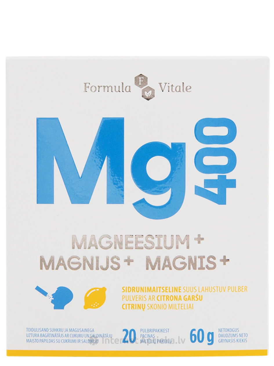 Formula Vitale Magnijs+, pulveris, 20 gb. | internetaptieka.lv