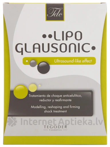 Комплект LipoGlausonic – Ultrasound like effect – slimming + anticellulite + modelling 3 in 1 complex cream 200 мл + active serum 150 мл, 1 шт. | internetaptieka.lv