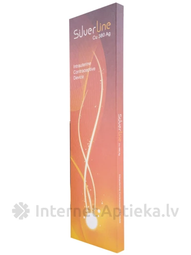 Silverline Intrauterīnā kontraceptīvā spirāle Cu 200 Ag, 1 gb. | internetaptieka.lv