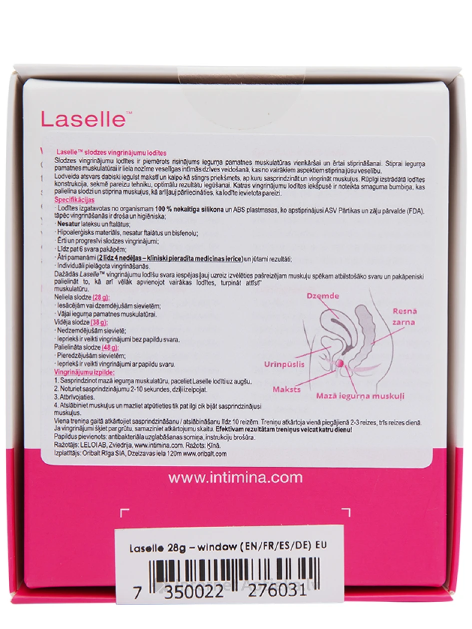 Intimina Laselle tupepall 28 g, 1 tk. | internetaptieka.lv