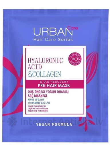 Urban Care Hüaluroonhappe ja kollageeni mask, 50 ml | internetaptieka.lv