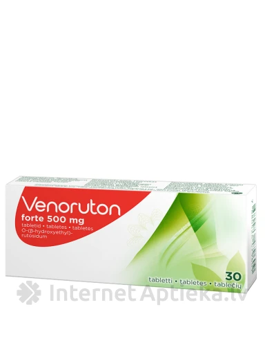 Venoruton forte, 30 tabletes | internetaptieka.lv