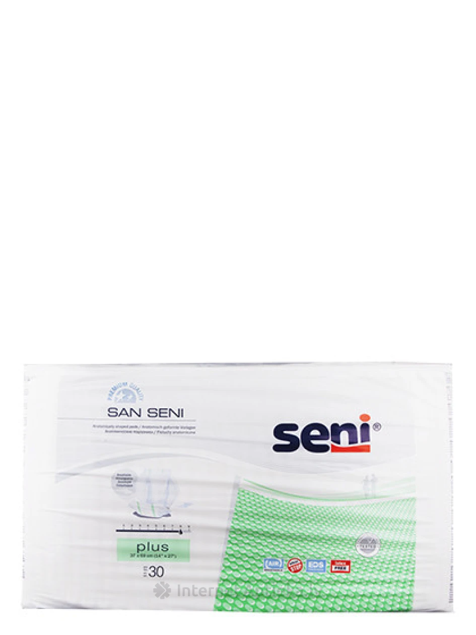 Seni San Plus анатомические подгузники, 30 шт. | internetaptieka.lv