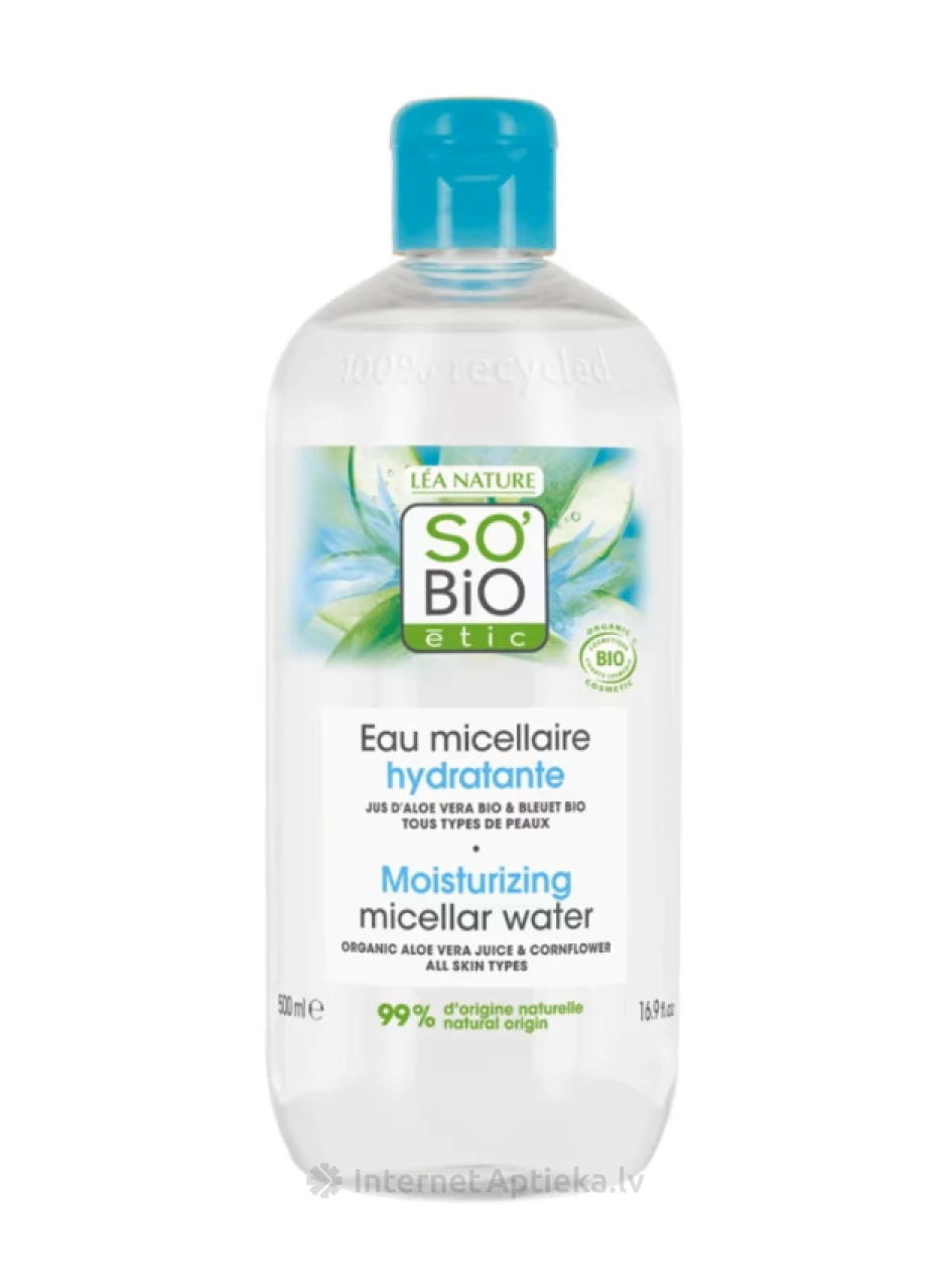 So’Bio Увлажняющая мицеллярная вода, 500 мл | internetaptieka.lv