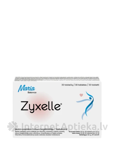Maria Balance Zyxelle tabletes, 30 gb. | internetaptieka.lv