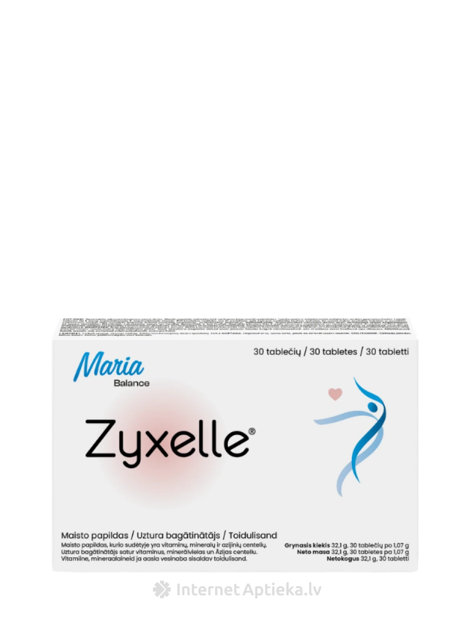 Maria Balance Zyxelle tabletes, 30 gb. | internetaptieka.lv