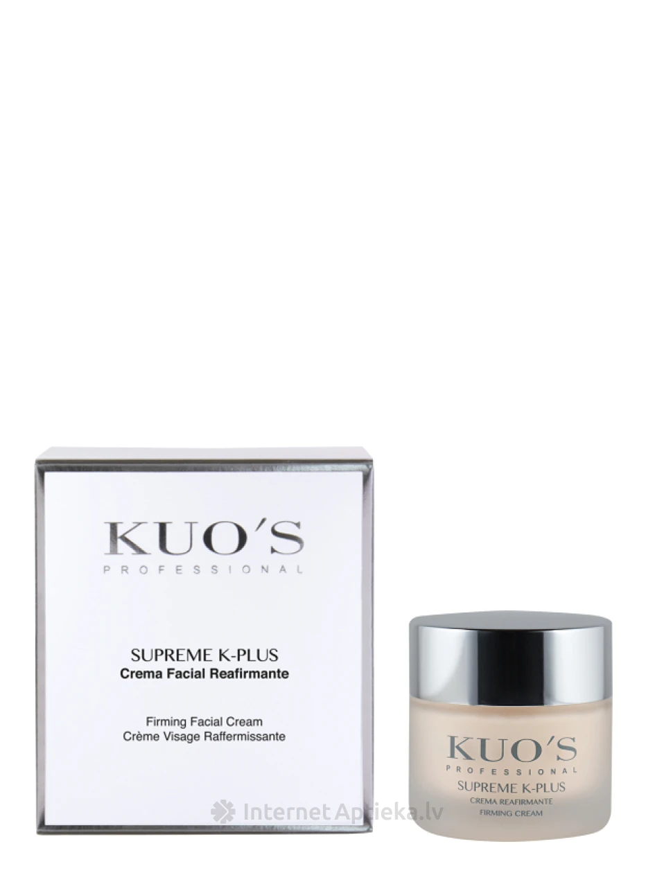 KUO`S Supreme K-plus nostiprinošs krēms sejai, 50 ml | internetaptieka.lv