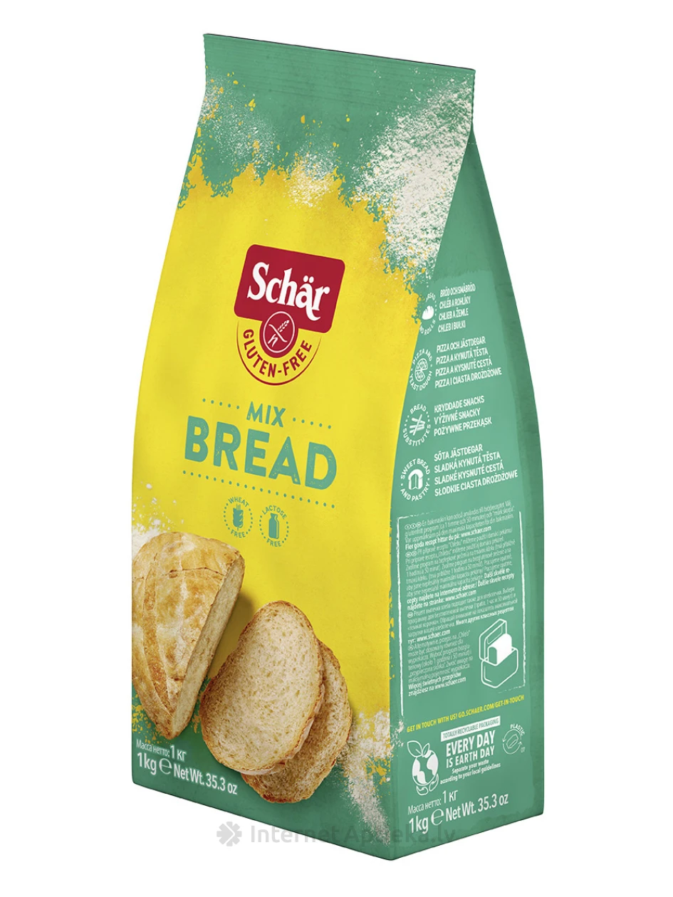 Schär MIX B bezglutēna miltu maisījums, 1 kg | internetaptieka.lv