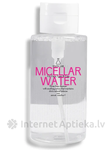Youth Lab Micelārais ūdens, 400 ml | internetaptieka.lv