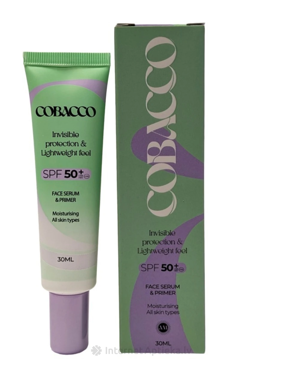 Cobacco SPF50, saules aizsargserums -grima bāze, 30 ml | internetaptieka.lv