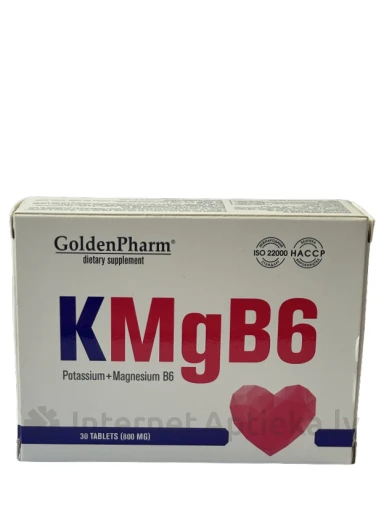 KMgB6, 30 tabletti | internetaptieka.lv