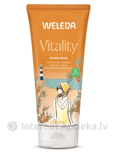 WELEDA Vitality dušikreem, 200 ml | internetaptieka.lv