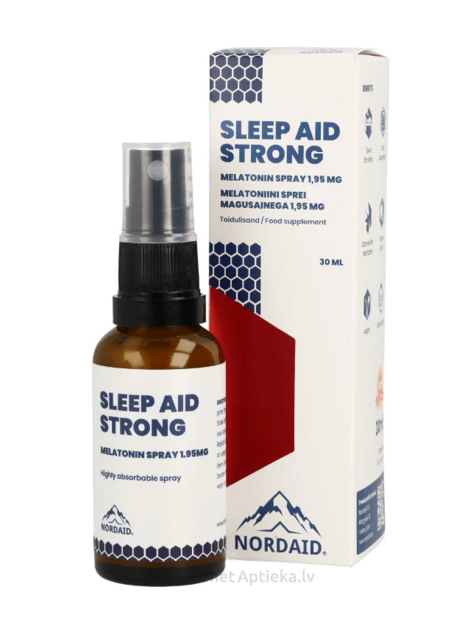 NORDAID Sleep AID Strong vedelik, 30 ml | internetaptieka.lv