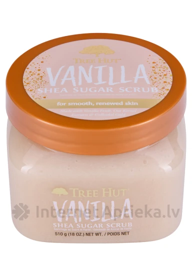 Tree Hut Скраб для тела Vanilla Shea, 510 г | internetaptieka.lv