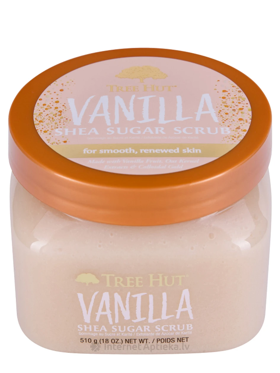 Tree Hut Ķermeņa skrubis Vanilla Shea, 510 g | internetaptieka.lv