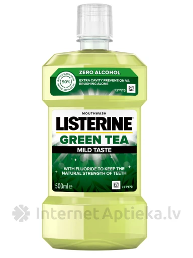 LISTERINE Rohelise tee suuvesi, 500 ml | internetaptieka.lv