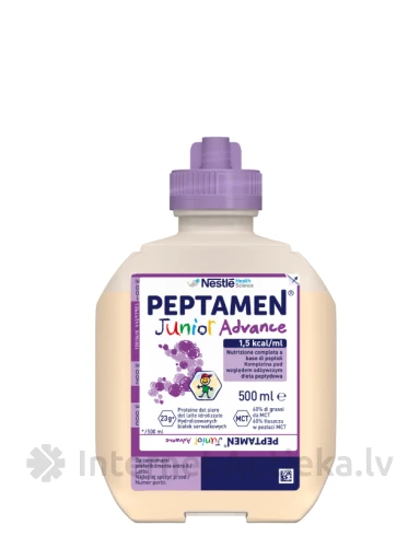 Nestle Peptamen Junior Advance neutral Toit meditsiiniliseks otstarbeks, 500 ml | internetaptieka.lv