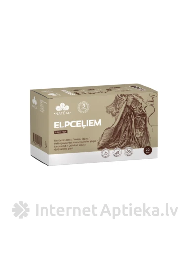 Natēja "Elpceļiem" tēja paciņās, 20 gb. | internetaptieka.lv