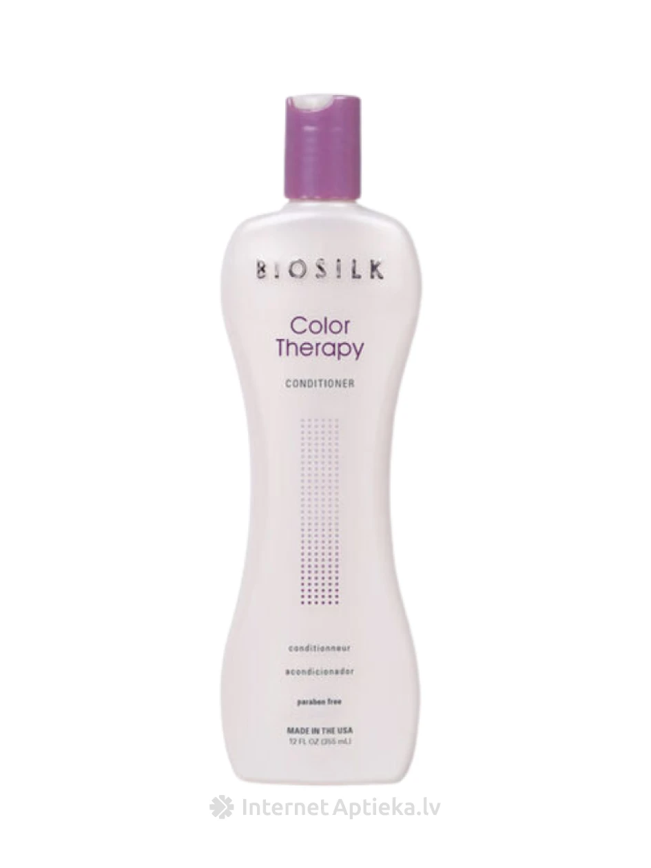 BIOSILK Color Therapy Kondicionieris krāsotiem matiem, 355 ml | internetaptieka.lv