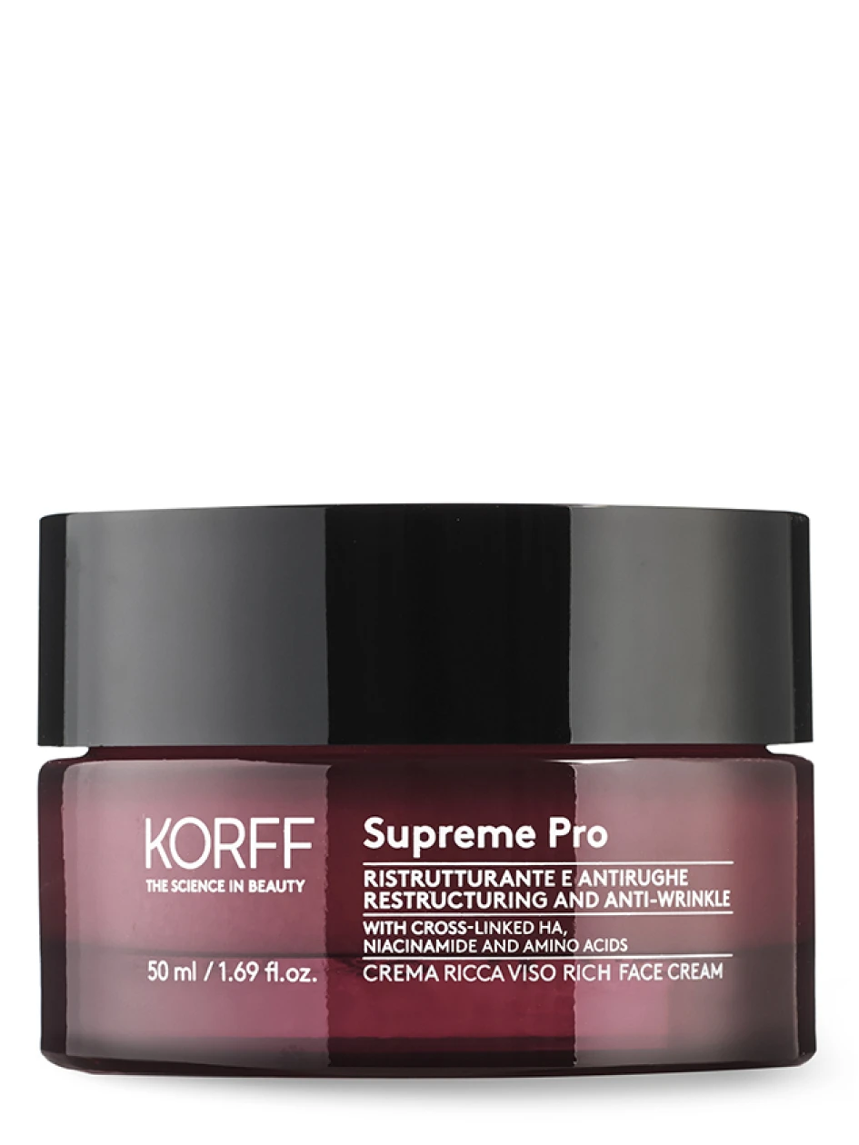 KORFF SUPREME PRO RICH pretgrumbu sejas krēms, 50 ml | internetaptieka.lv