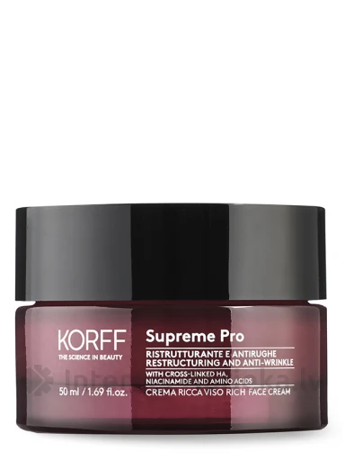 KORFF SUPREME PRO RICH pretgrumbu sejas krēms, 50 ml | internetaptieka.lv