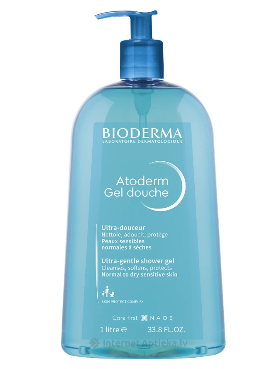 Bioderma Atoderm dušigeel, 1 l | internetaptieka.lv