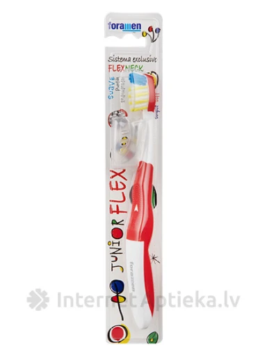 Hambahari Foramen Junior Flex Soft, 1 tk. | internetaptieka.lv