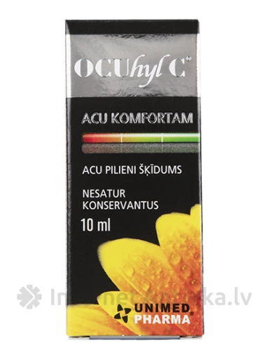 OCUhyl C acu pilieni, 10ml | internetaptieka.lv
