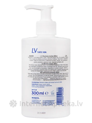 LV šķidrās ziepes, 300 ml | internetaptieka.lv