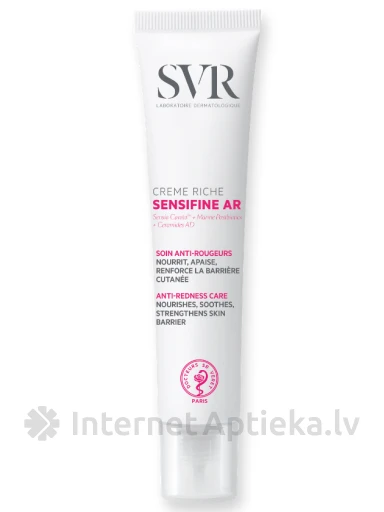 SVR SENSIFINE AR CREME увлажняющий крем, 40 мл | internetaptieka.lv