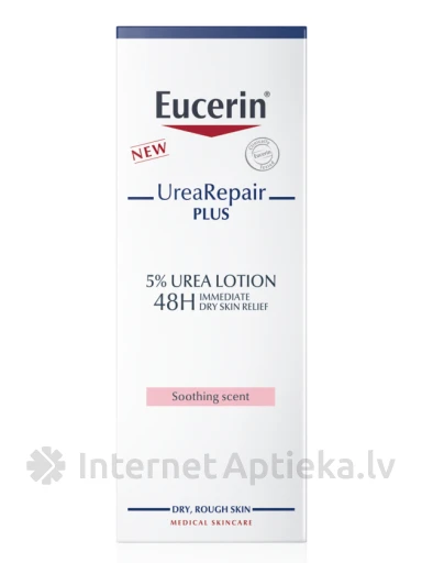 Eucerin Urea repair plus losjons ar 5% urea un nomierinošu aromātu, 250 ML | internetaptieka.lv