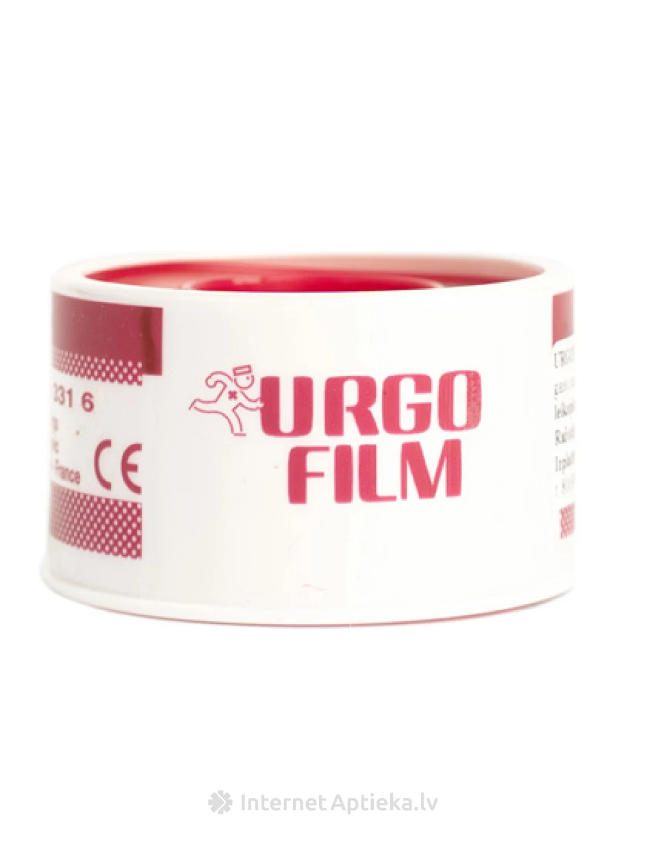 Urgo Film прозрачный пластырь 5 м х 2.5 см, 1 шт. | internetaptieka.lv