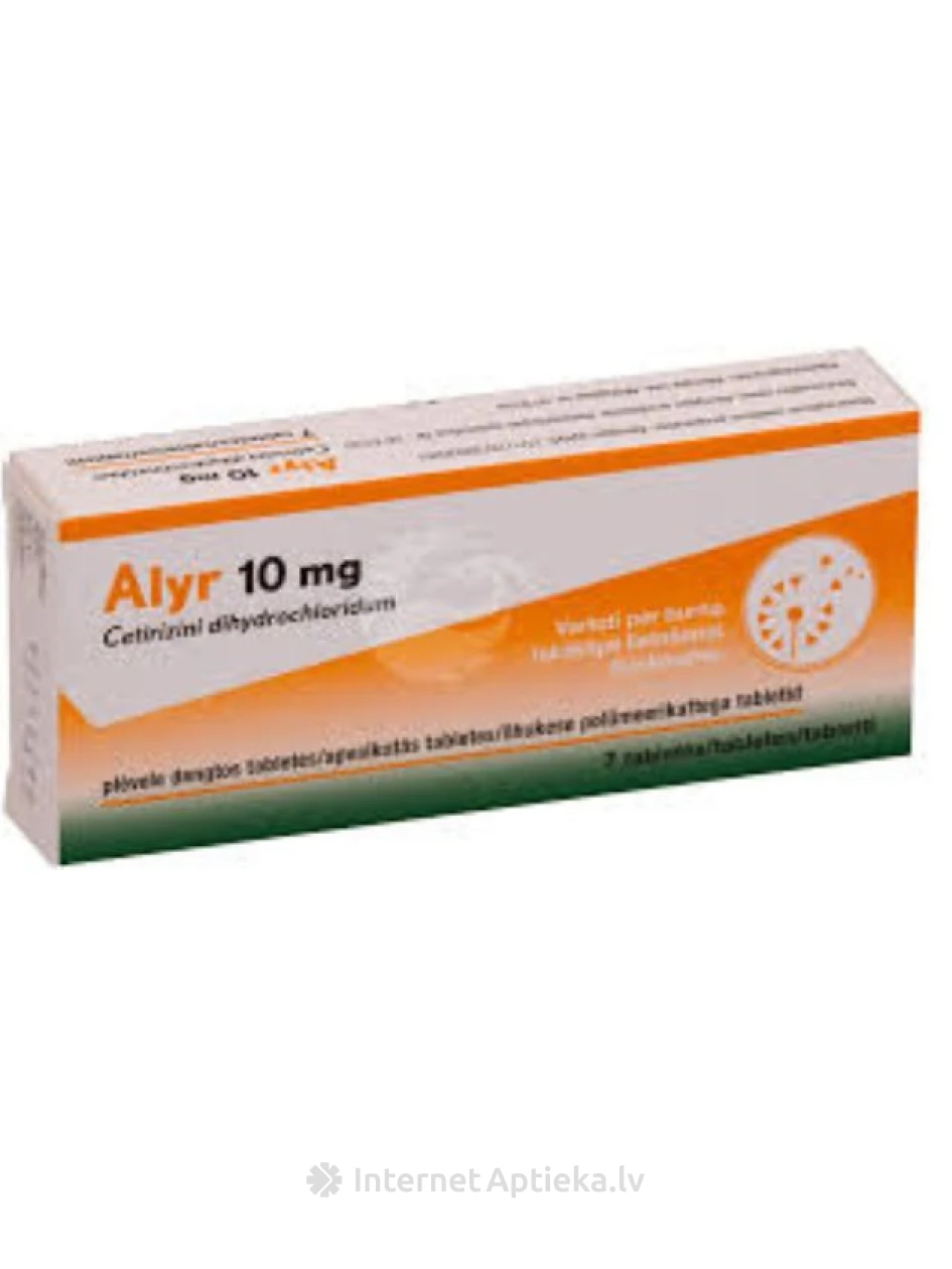 Alyr 10 mg, 7 tabletti | internetaptieka.lv