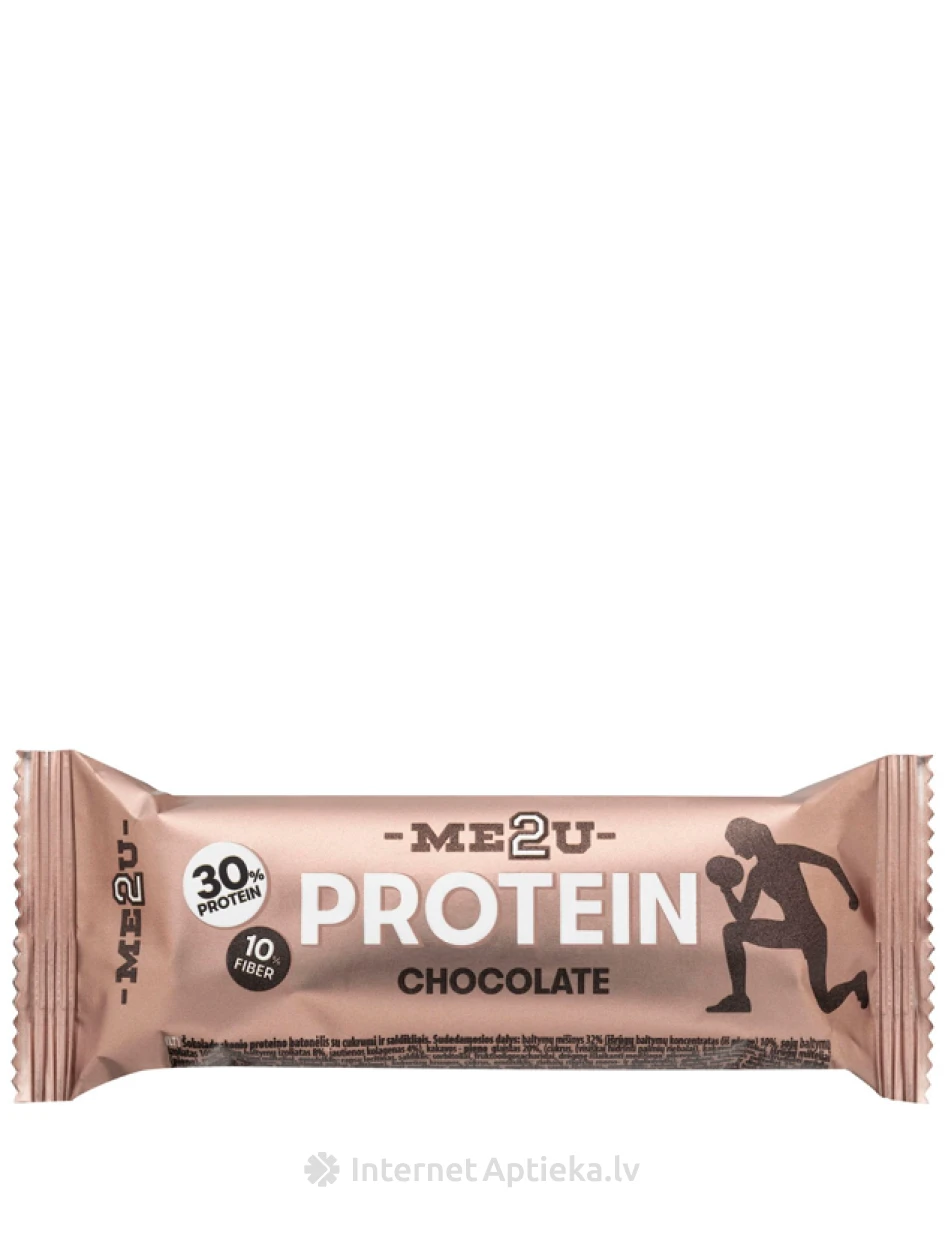 ME2U Protein Chocolate протеиновый батончик, 60 g | internetaptieka.lv