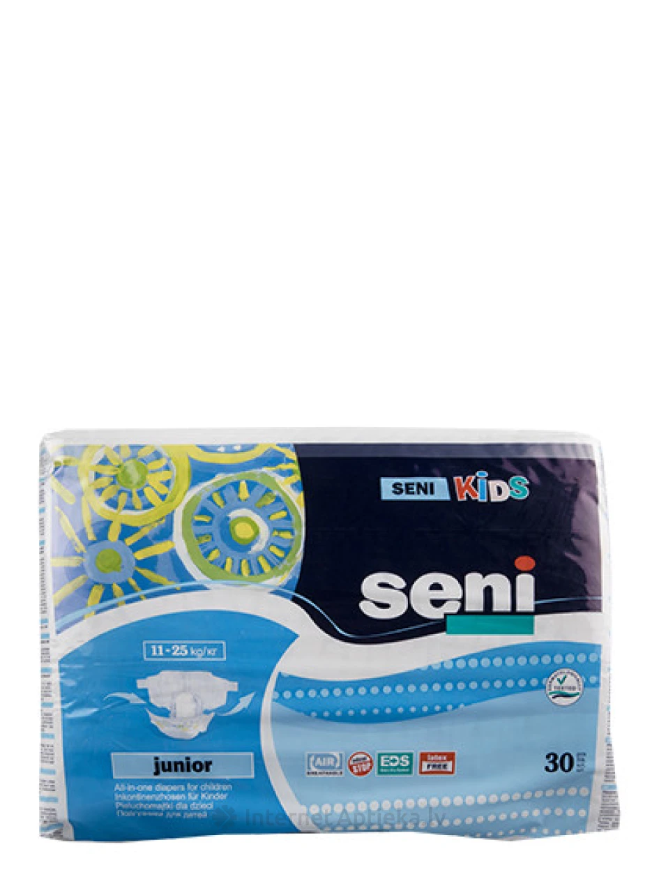 Seni Kids Junior autiņbikses 11-20 kg, 30 gb. | internetaptieka.lv