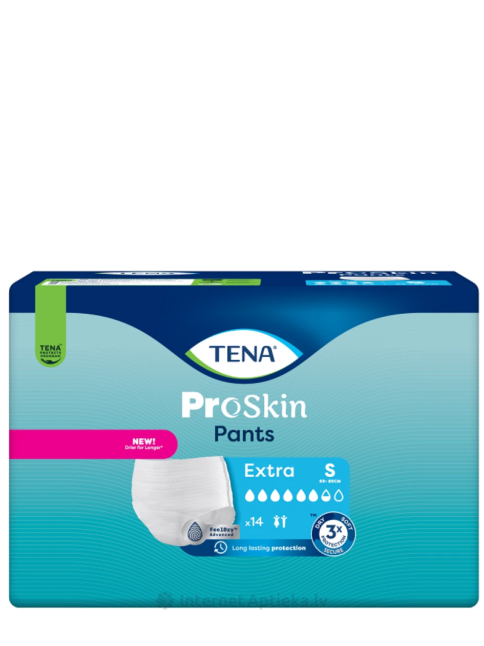 TENA Pants Extra S aluspüksid, 14 tk. | internetaptieka.lv